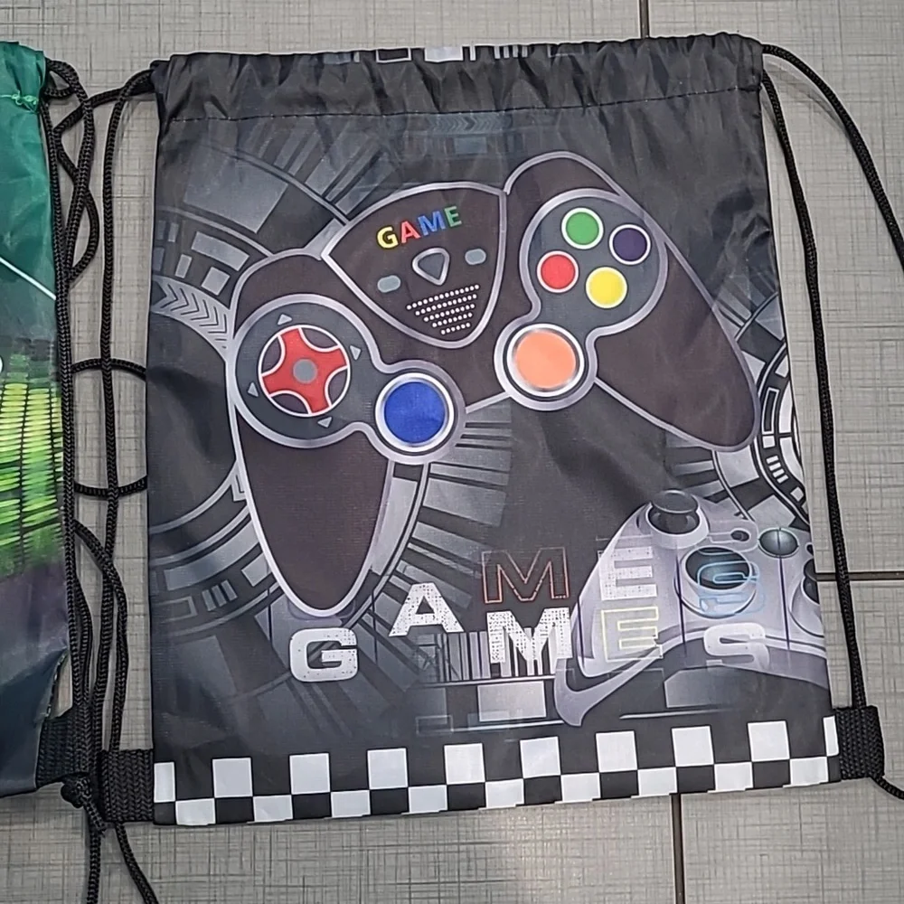 Gamer Drawstring Backpacks New
